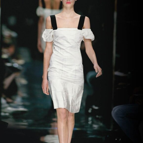 Vintage Prada Silk Mini Dress - Picture 8 of 8